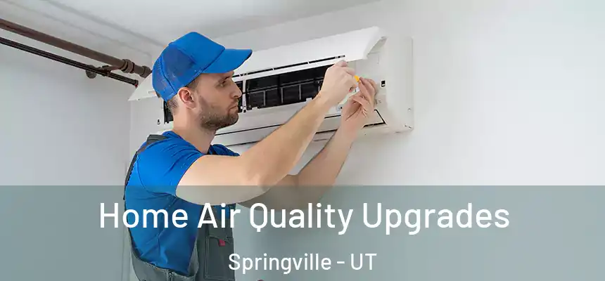 Home Air Quality Upgrades Springville - UT