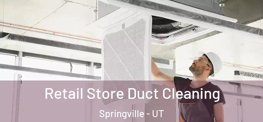  Retail Store Duct Cleaning Springville - UT